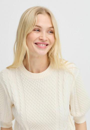 Пуловер с коротким рукавом