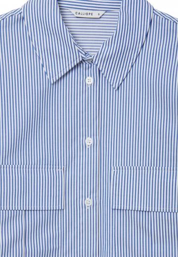 Атласная блузка