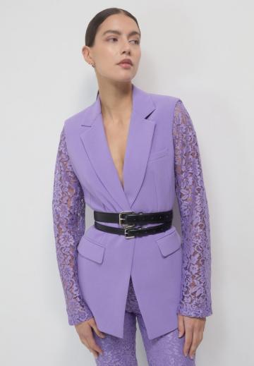 Длинный блейзер