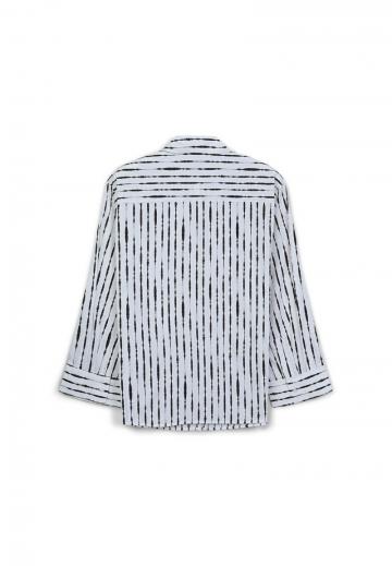 Атласная блузка