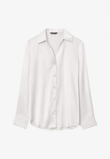 Атласная блузка