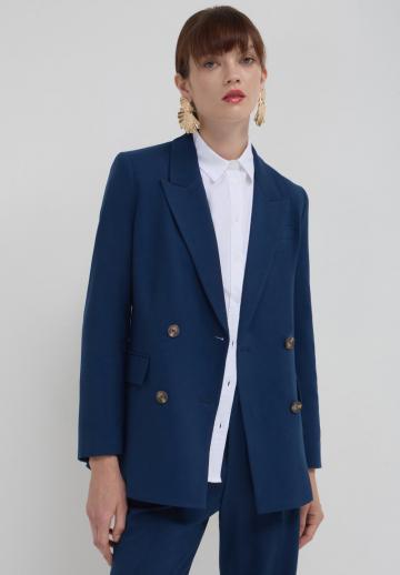 Длинный блейзер