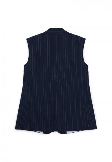 Длинный жилет