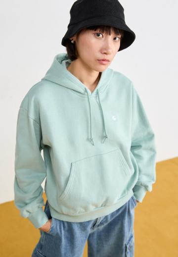 Пуловер с капюшоном