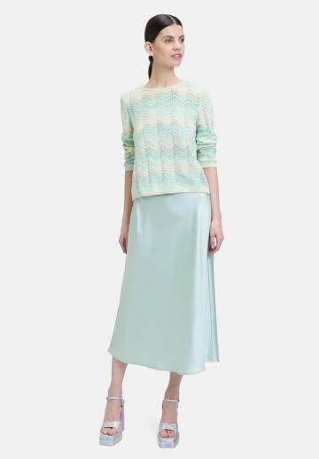 Пуловер с рукавом три четверти