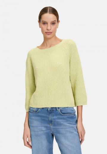 Пуловер с рукавом три четверти