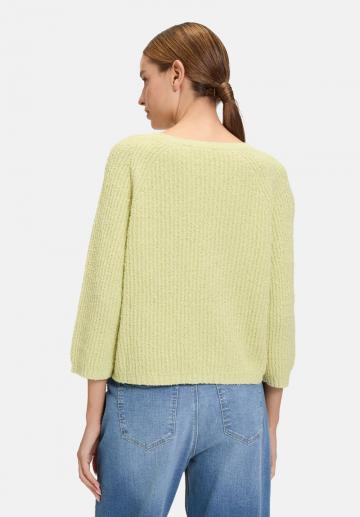 Пуловер с рукавом три четверти