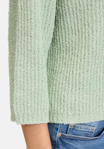 Пуловер с рукавом три четверти