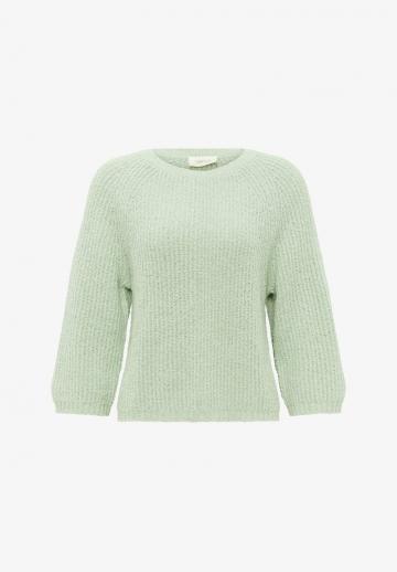 Пуловер с рукавом три четверти