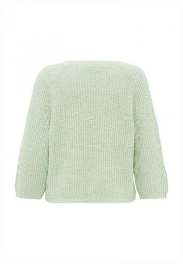 Пуловер с рукавом три четверти