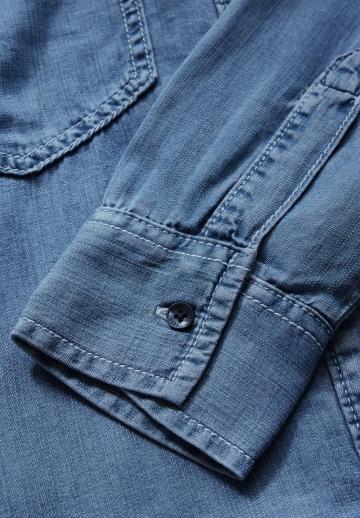 Джинсовое платье