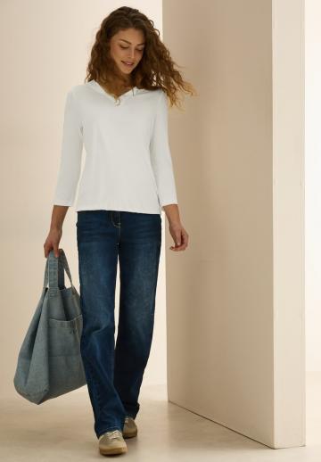 Майка с рукавом три четверти