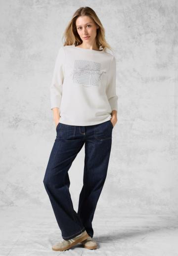 Майка с рукавом три четверти