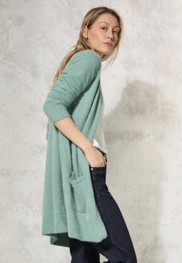 Длинный кардиган