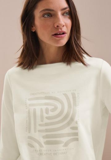 Майка с рукавом три четверти