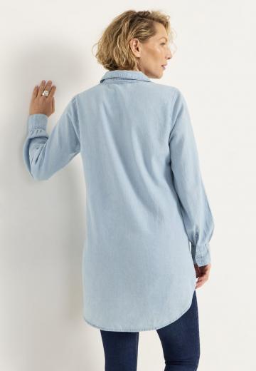 Джинсовая блузка