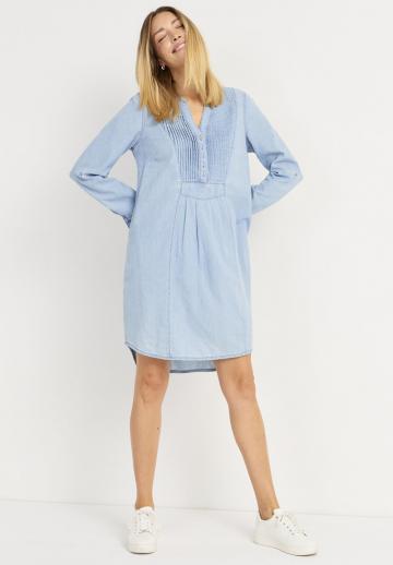 Джинсовое платье