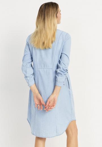 Джинсовое платье