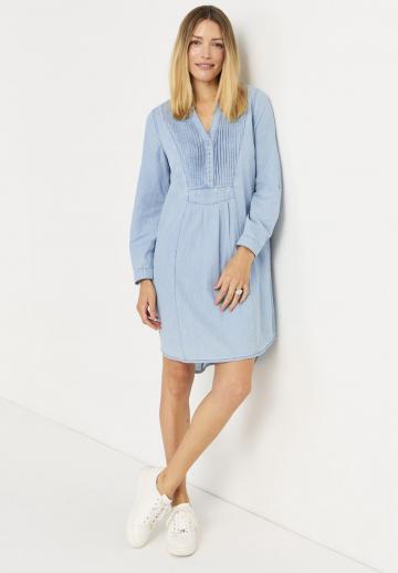 Джинсовое платье