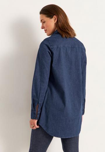 Джинсовая блузка