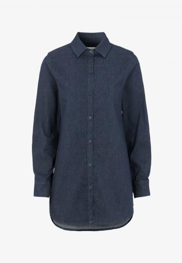 Джинсовая блузка