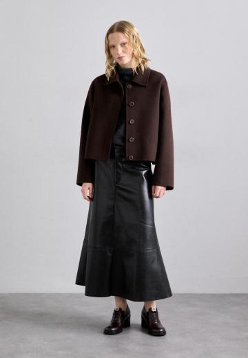 Кожаная юбка