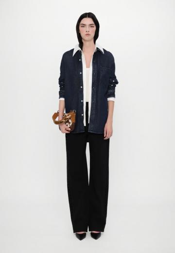 Джинсовая блузка