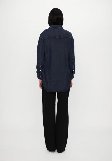 Джинсовая блузка