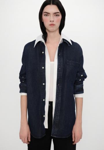 Джинсовая блузка