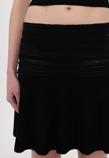 Вязаная юбка