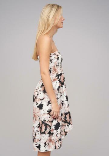 Платье без бретелек