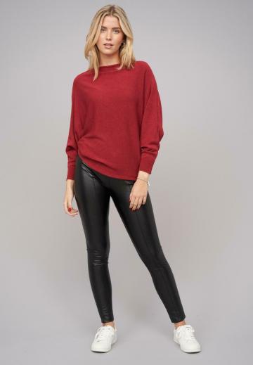 Пуловер с рукавом три четверти