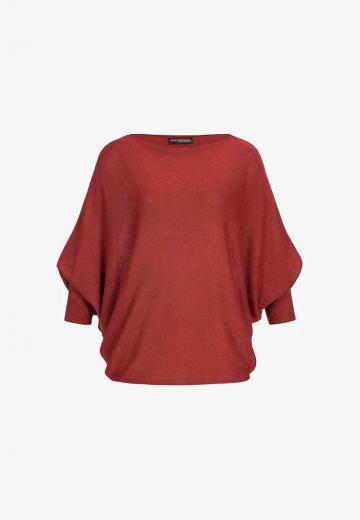 Пуловер с рукавом три четверти