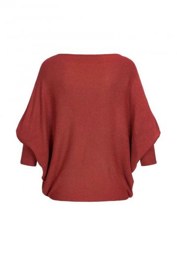 Пуловер с рукавом три четверти