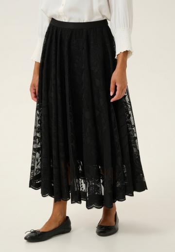 Юбка с воланами