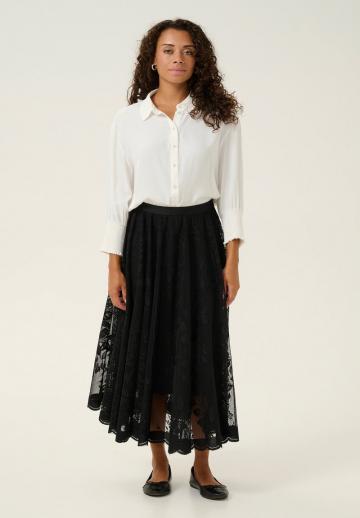 Юбка с воланами