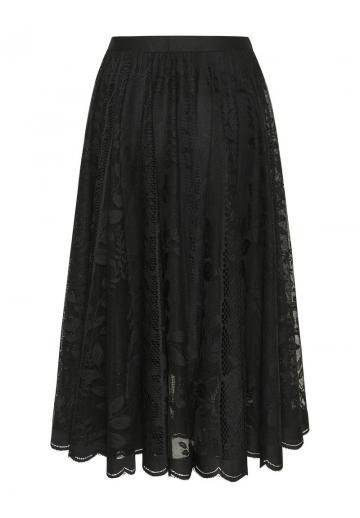 Юбка с воланами