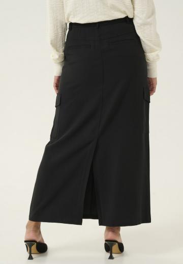 Юбка с накладными карманами