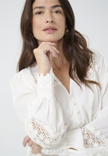 Кружевная блузка