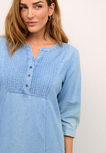 Джинсовое платье