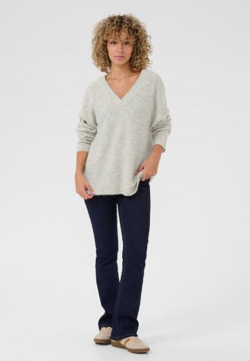 Длинный пуловер