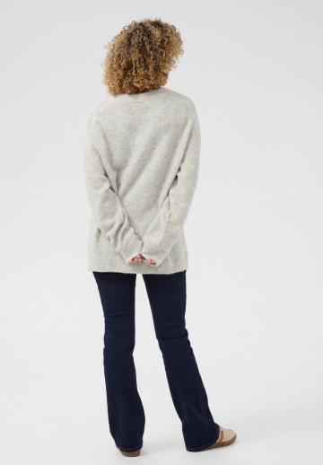 Длинный пуловер