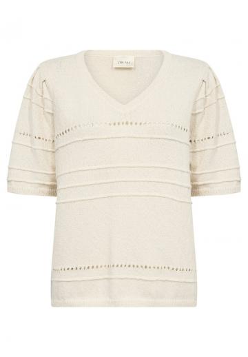 Пуловер с коротким рукавом