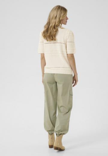 Пуловер с коротким рукавом