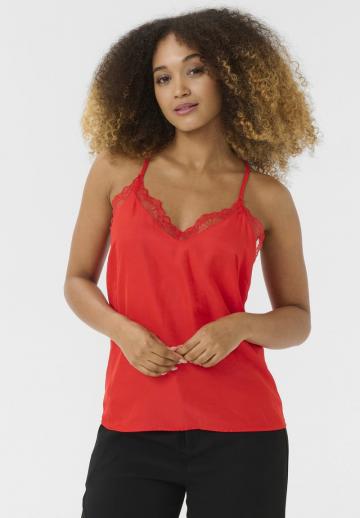 Топ на бретельках