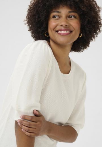 Пуловер с коротким рукавом