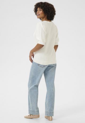 Пуловер с коротким рукавом