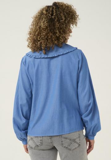 Джинсовая блузка