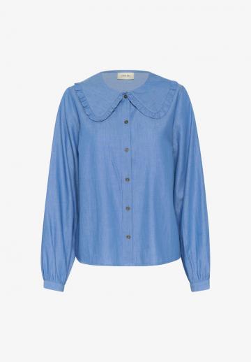 Джинсовая блузка