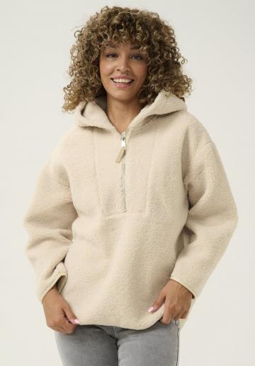 Пуловер с капюшоном